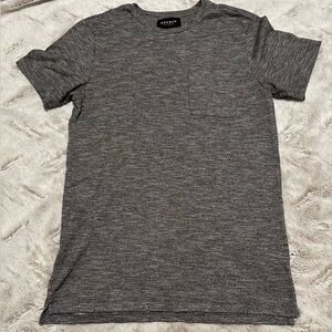 PacSun Heathered Charcoal Short Sleeve Tee